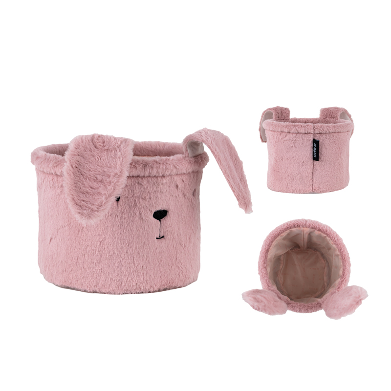 Кошик для зберігання "Kite" /K24-3100S-1/ Lovely Rabbit 20х16 см, плюшевий