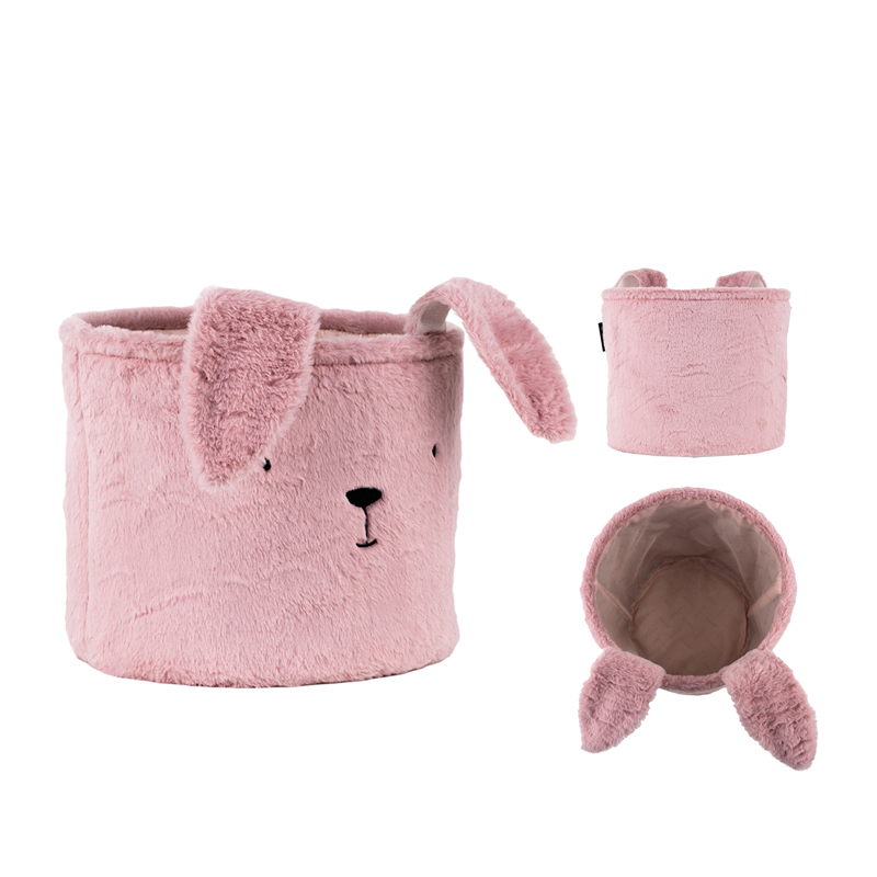 Кошик для зберігання "Kite" /K24-3100M-1/ Lovely Rabbit 30х25 см, плюшевий