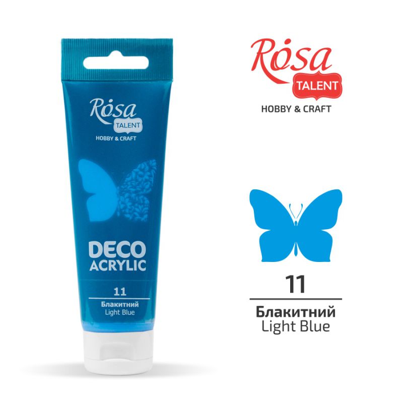 ACRYLIC for decoration "ROSA TALENT" /11/ Blue, matte, 75 ml (1/4)