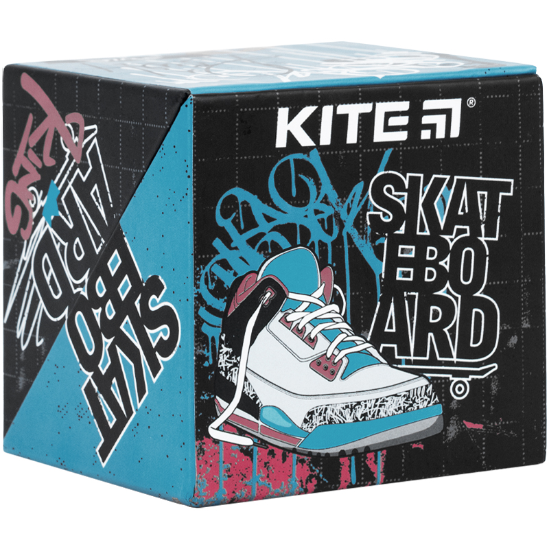 Desk set "Kite" /K22-409/"Cube": paper for notes 500 sheets, paper glue 50 sheets, cover 25 pcs., cardboard box, "Street Style" (1/12/24)