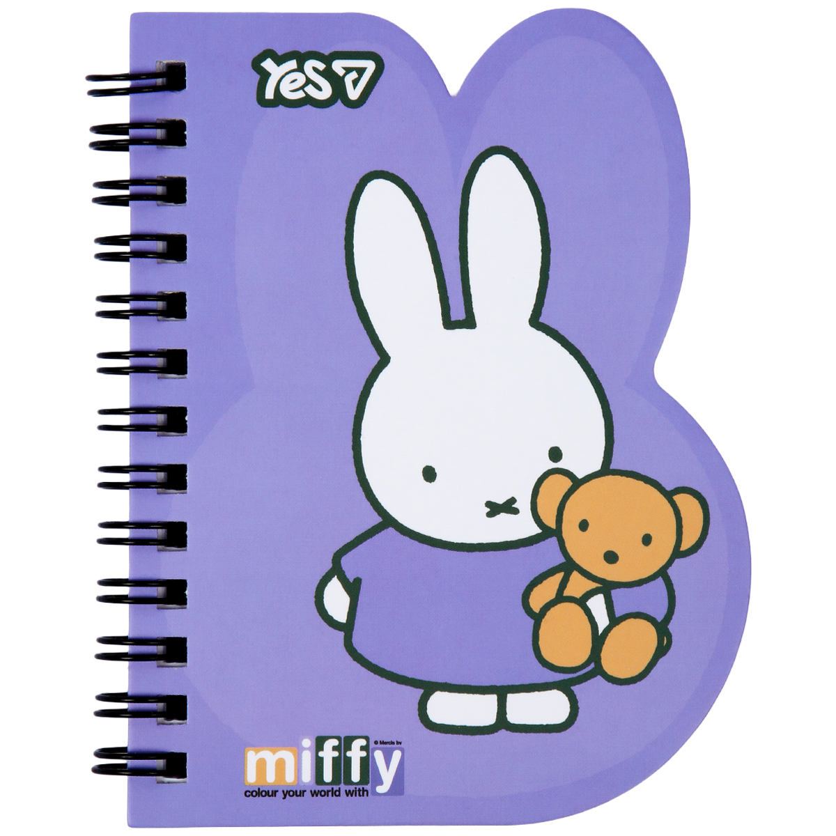 Блокнот В7/60 # "YES" /152220/ спіраль Miffy Teddy (1/30/60)