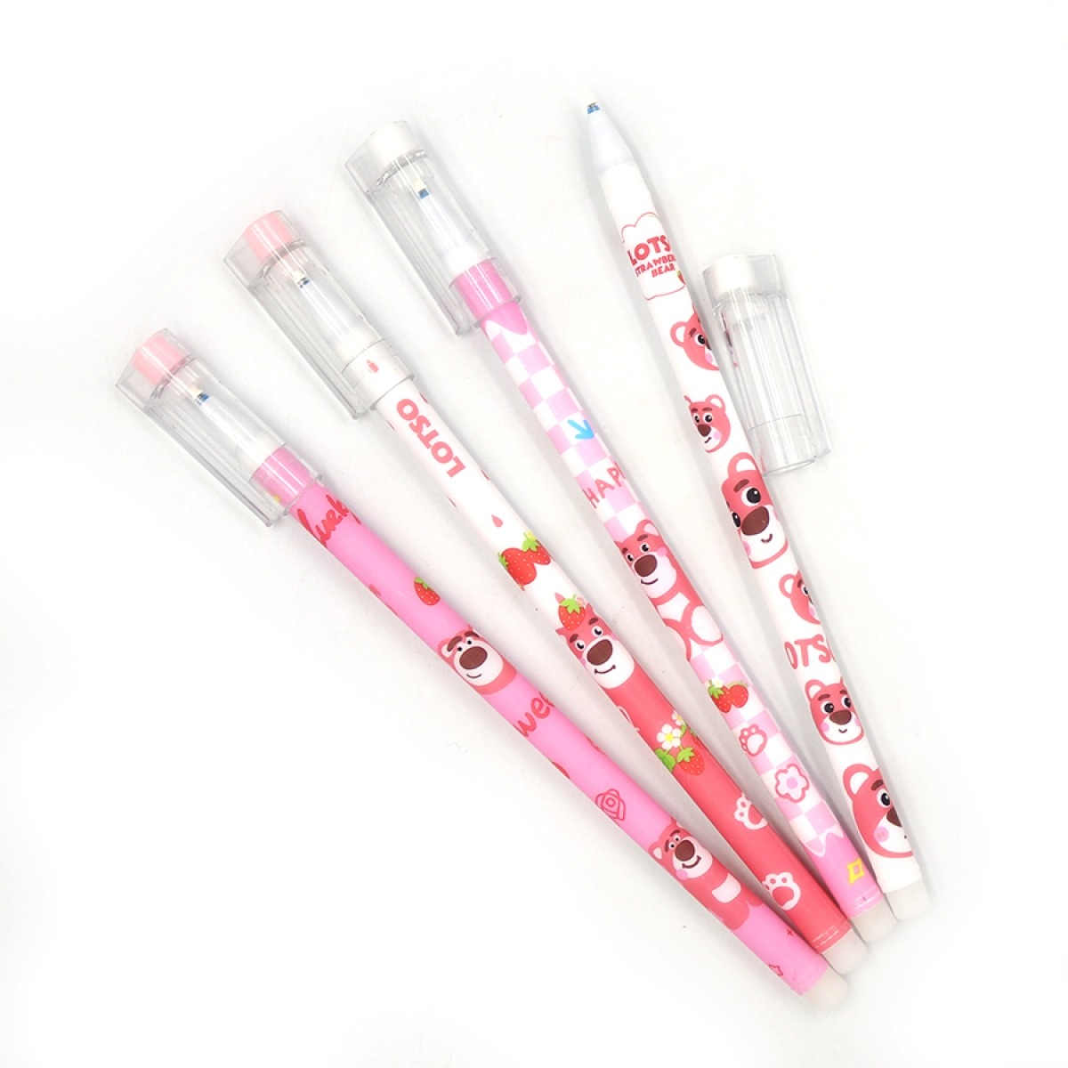 "Write-erase" pen "JO" /8804/ "Bear", 0.5mm, blue, mix (12/144)