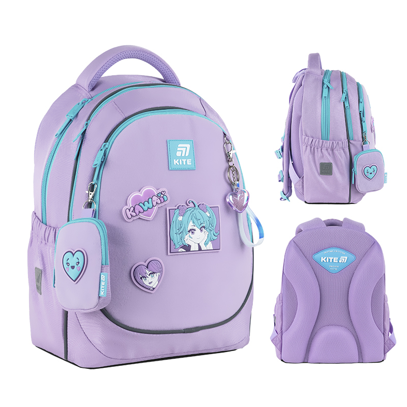 Backpack "Kite" /K25-700M-6/ Education 700 Kawaii Love (1/6)
