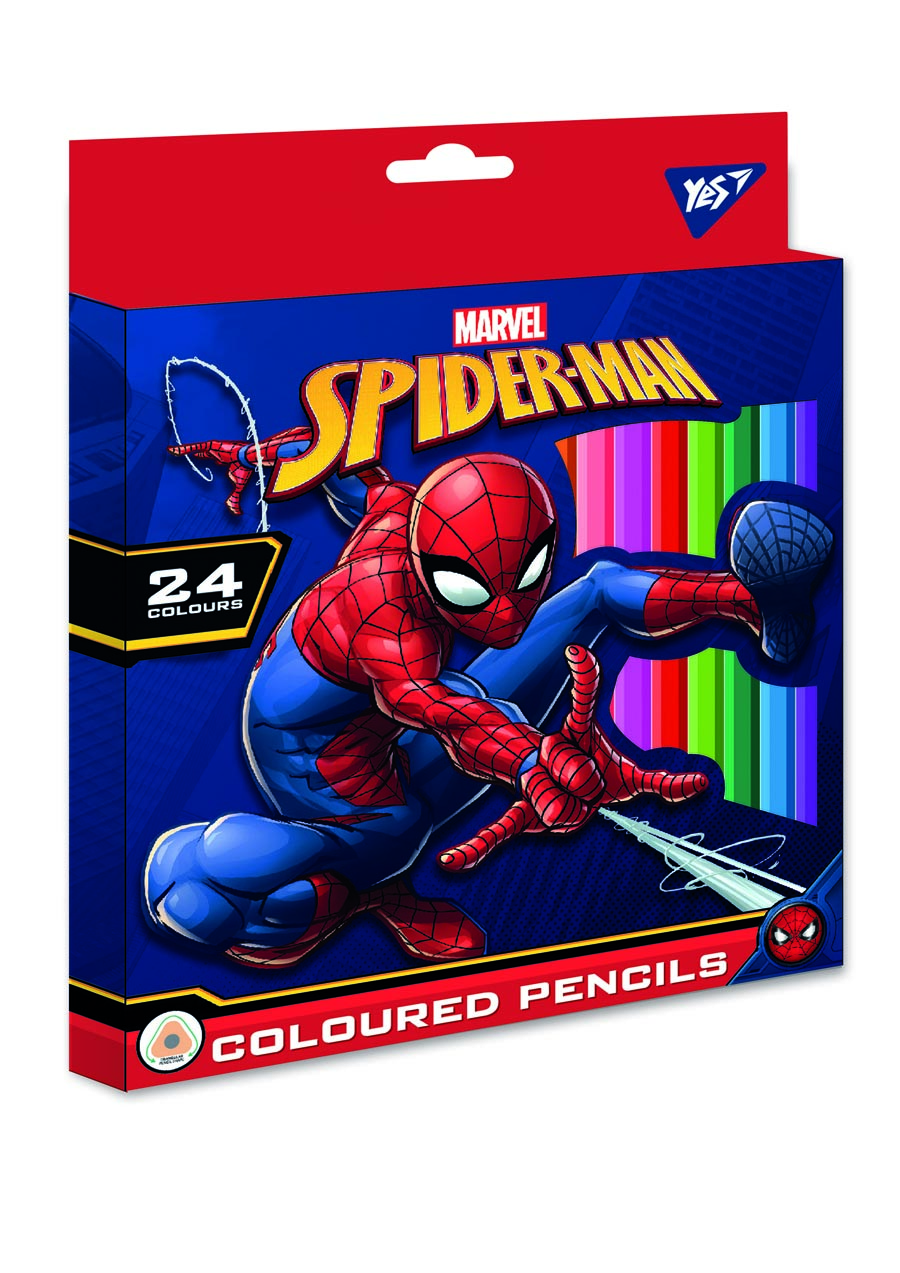 Colored pencils "Yes" 24 pcs. /290601/ "Marvel" (1/6/120)