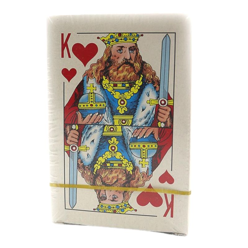 Playing cards /15488/104/ 54 pcs/roll "King" (with sword) (10/100)