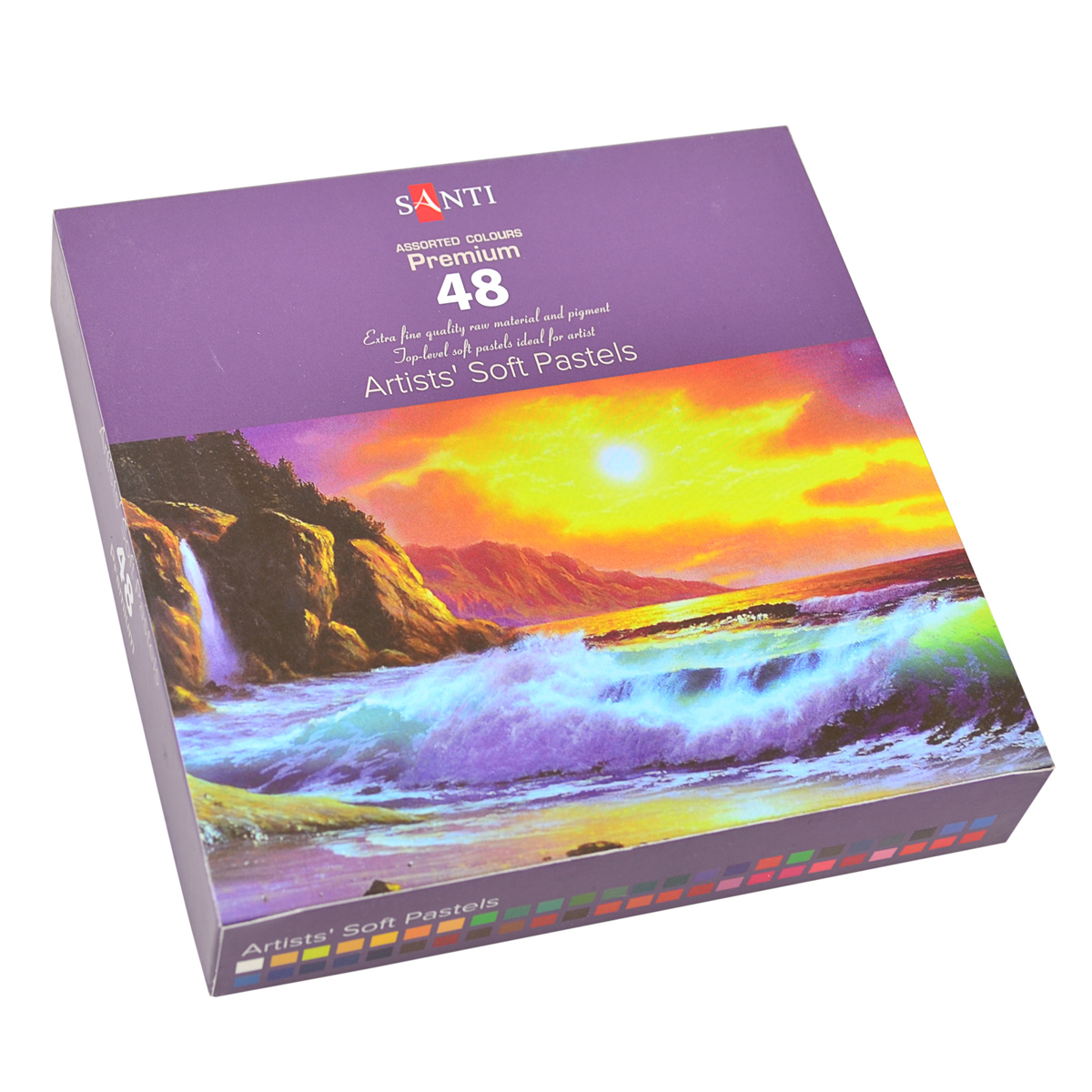 Dry artistic pastel "Santi" /353277/ 48 col.  (1/6)