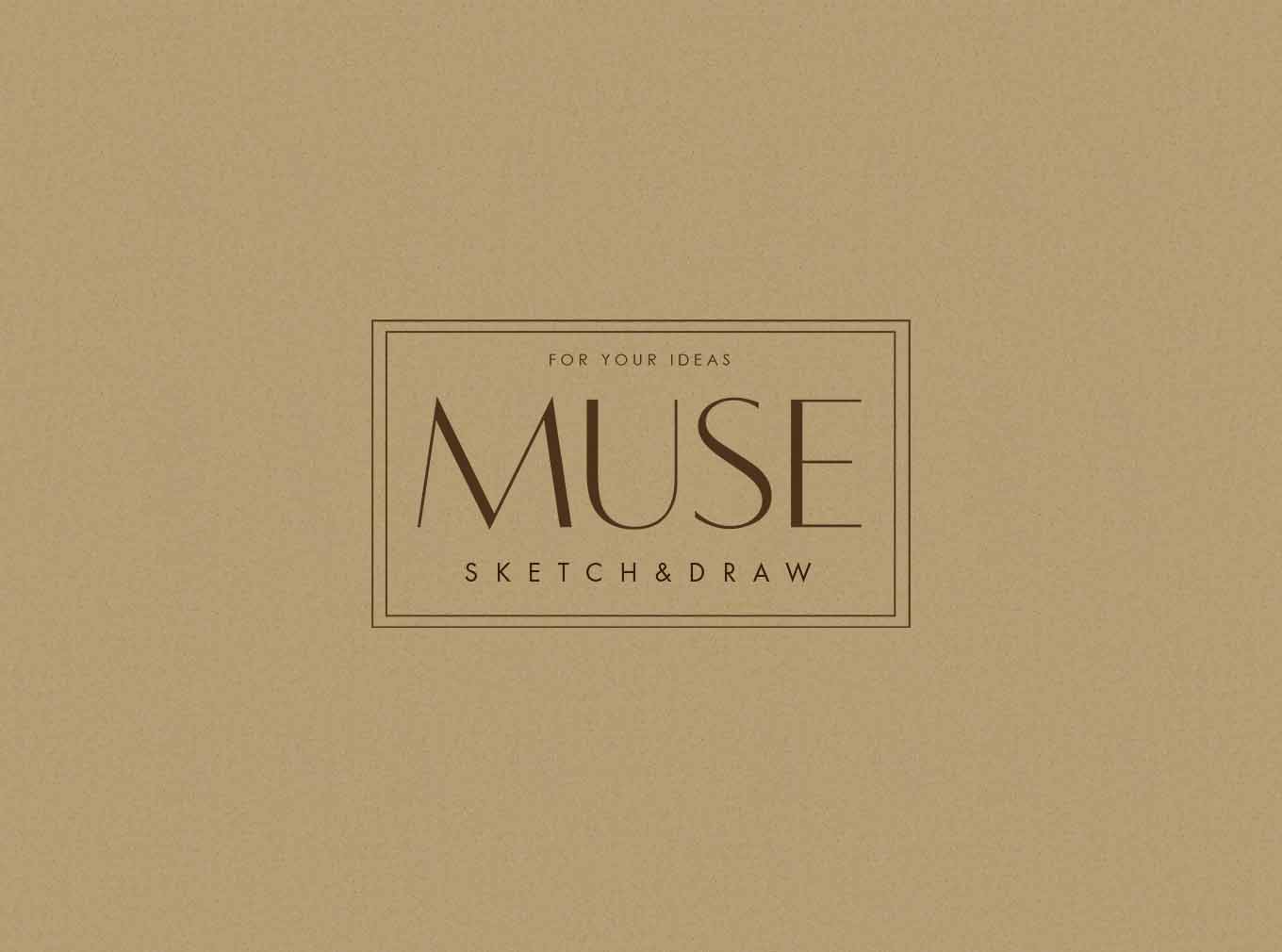 Sketchbook A5+/40 sheets. "MUSE" /PB-GB-040-064/ 115g/m2 (1/88 )