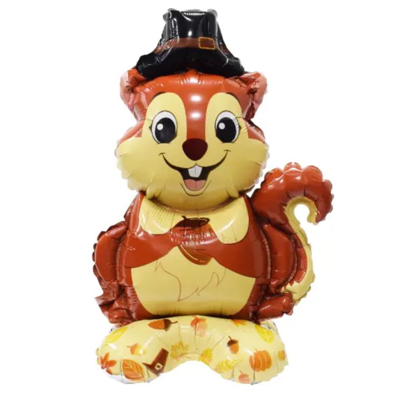 Foil ball "WB" /YY-F1029/ "Squirrel" 63.5*39cm 3D, shaped (1/10)