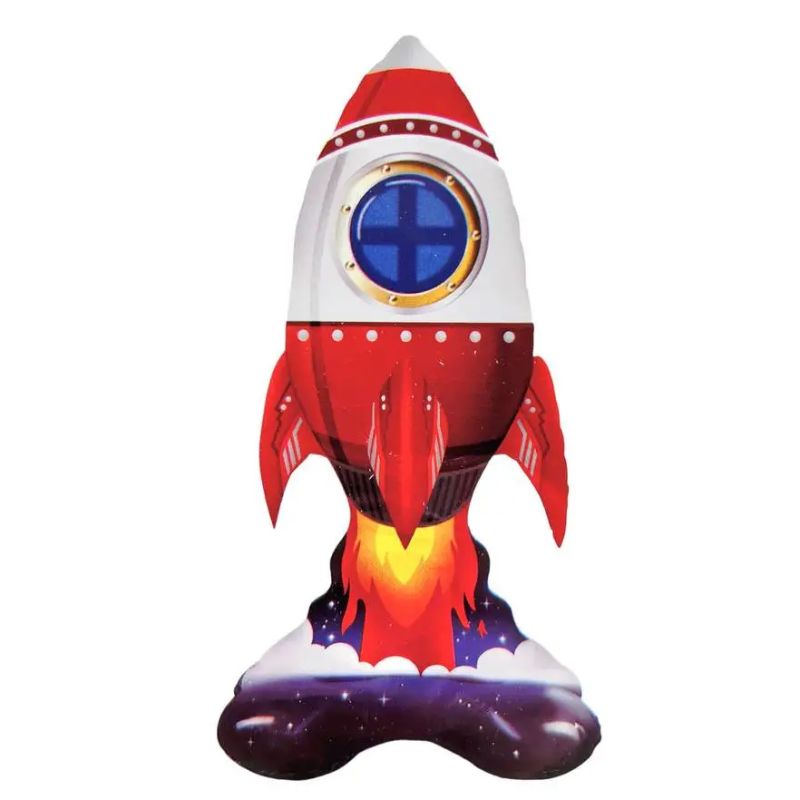 Foil ball "WB" /XTS-YX608/ "Rocket" 46*88cm 3D, shaped