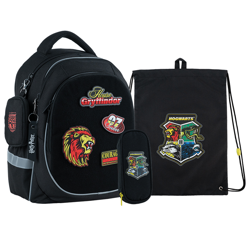 Set "Kite" /SET_HP24-700M/ backpack + pencil case + shoe bag 700M Harry Potter (67205) (1/6)