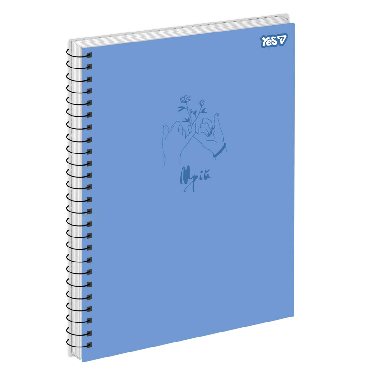Notebook A4/80 spiral "YES" /152376/ "Dreams come true" (1/56)