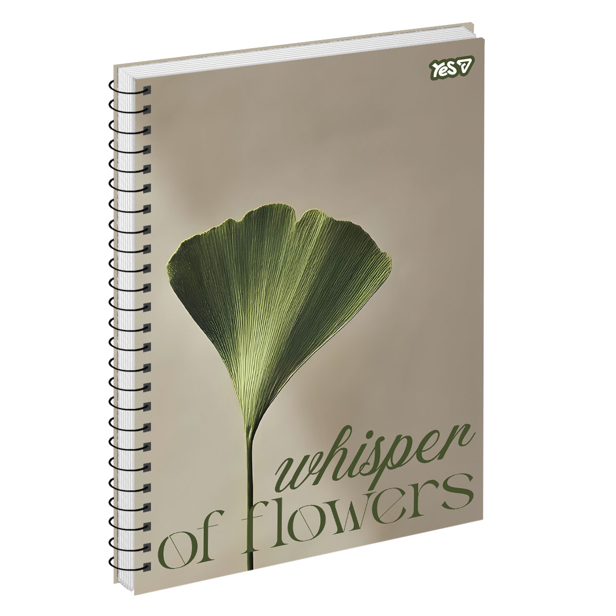 Notebook A4/80 spiral "YES" /152379/ "Silence of nature" (1/56)