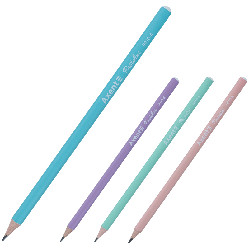 Pencil "Axent" /9010/36-A/ "Pastelini" HB, 36pcs/tube (36/432)