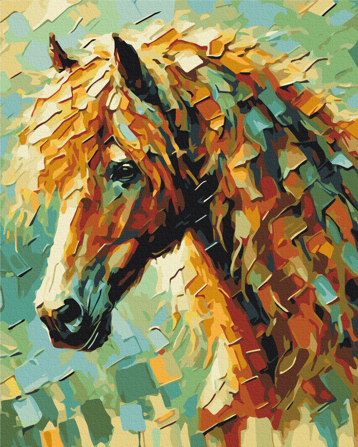 Картина за номерами "Brushme" /BS54165/ "Кінь" 40*50см