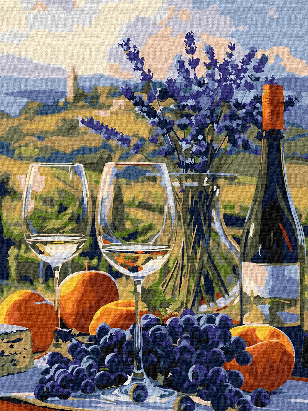 Painting by numbers "Ideyka" /KHO5701/ "Italian pleasure" 30*40cm