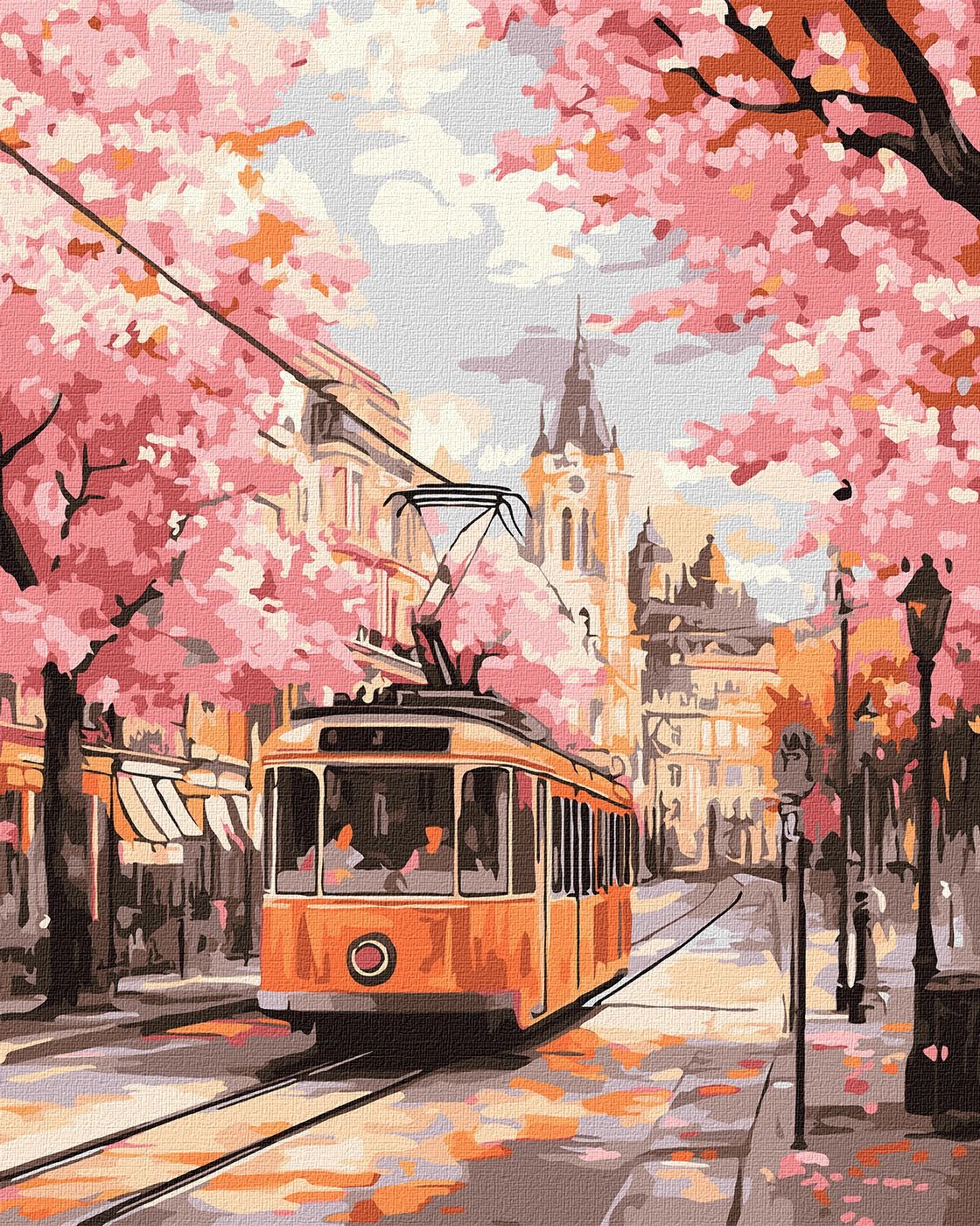 Painting by numbers "Ideyka" /KHO6388/ "Pink path" 40*50cm