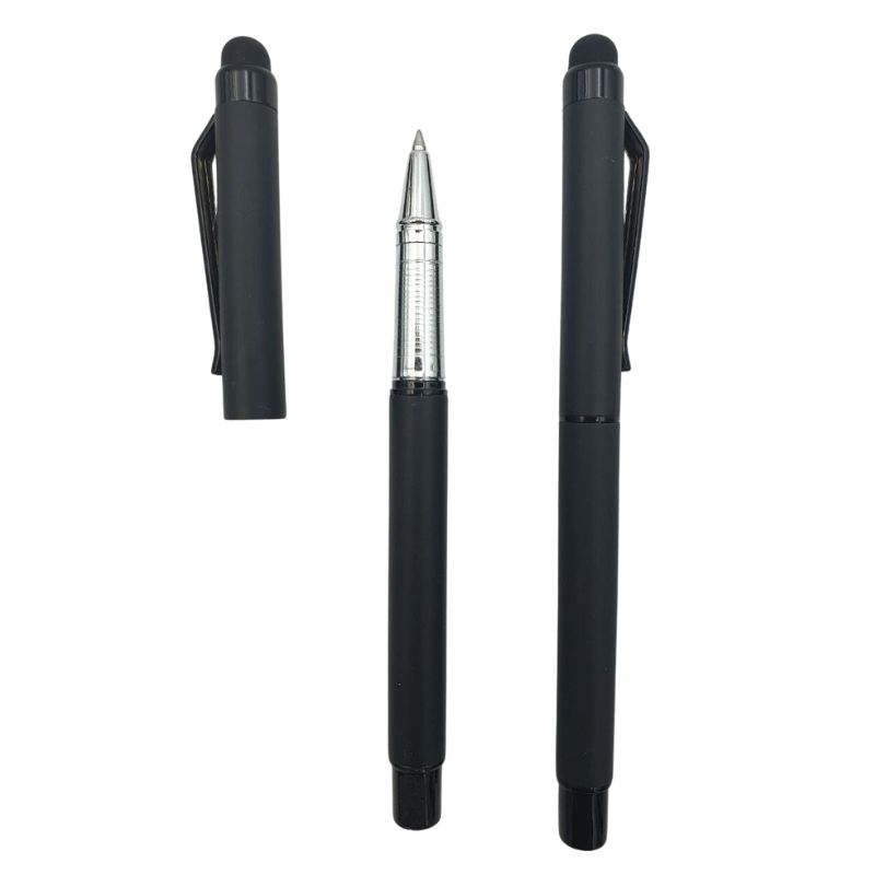 Capillary pen "LUXOR" /21010/ "Fendi Touch Pen" metal, stylus, blue (10)