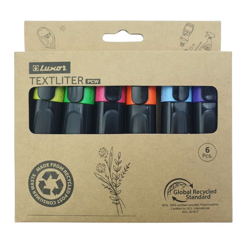 Set of text markers "Luxor" /PCW420/6BX/ 1-4.5 mm, 6 pcs.  mix (1/12/96)