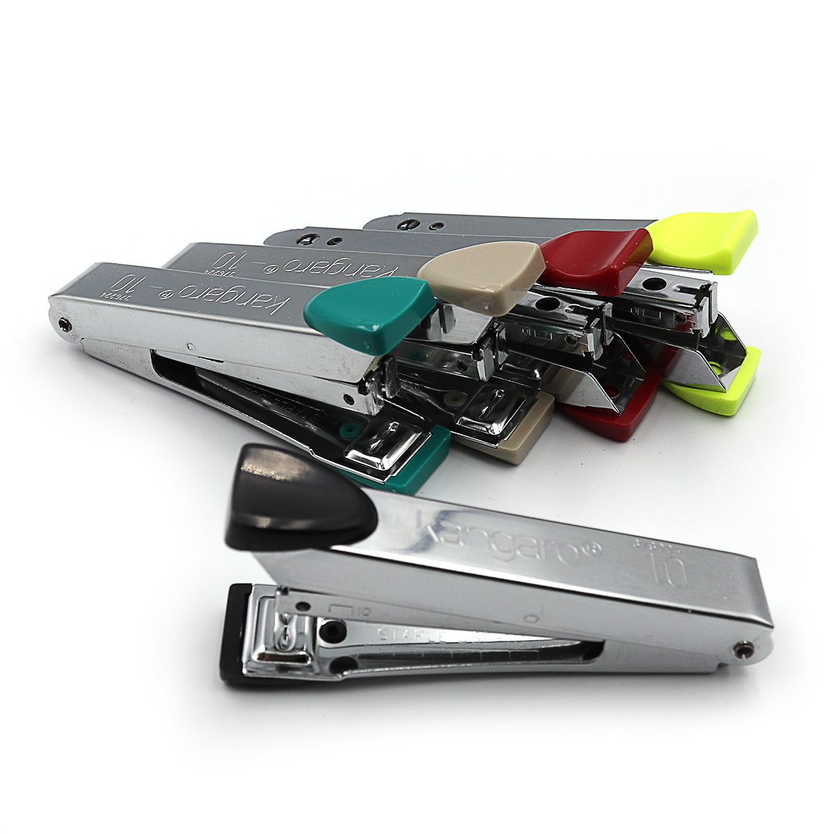 Stapler "Kangaro" /HD-10/ No. 10 20 sheets, depth 52mm, length 93mm, mix (1/10/120)
