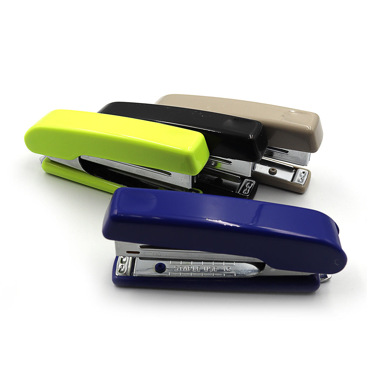 Stapler "Kangaro" /HD-10EX/ No. 10 20 sheets, depth 63mm, length 105mm, anti-stapler, plastic mix (1/10/60)