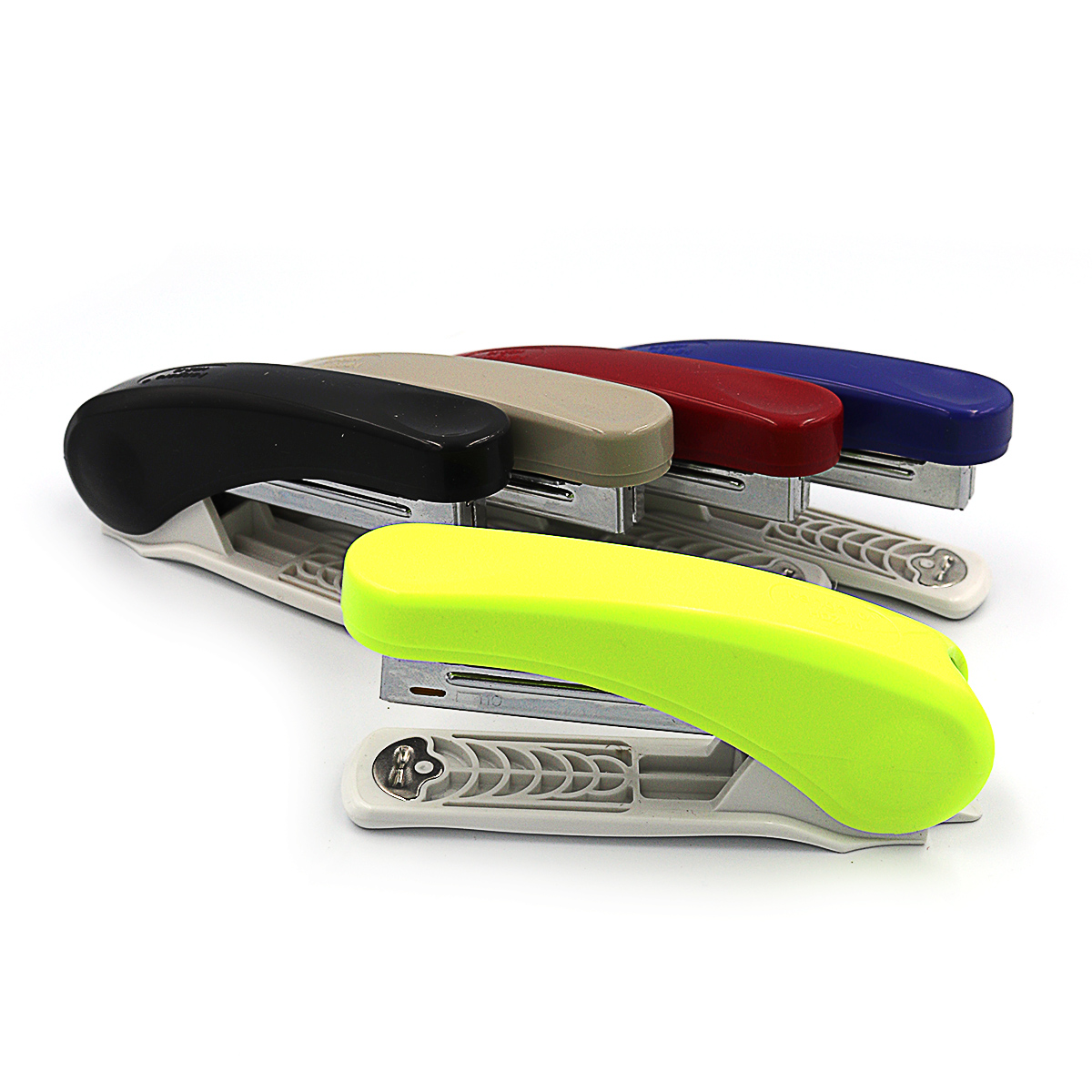 Stapler "Kangaro" /HDZ-10/ No. 10 20 sheets, depth 55mm, length 117mm, anti-stapler, plastic mix (1/10/60)
