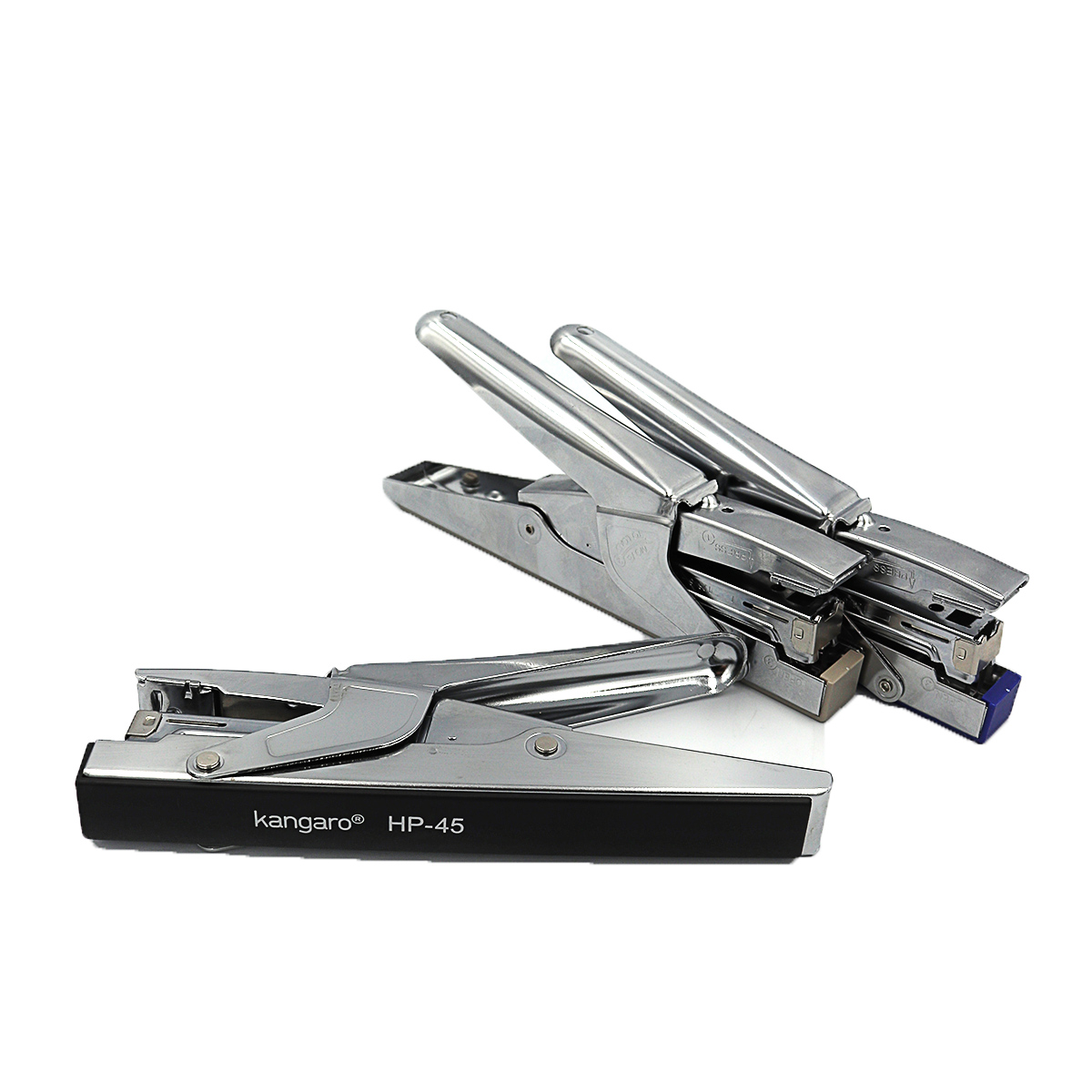 Stapler-plier "Kangaro" /HP-45/ No. 24/6 (26/6) 30 sheets. depth 64mm metal mix (1/10/30)
