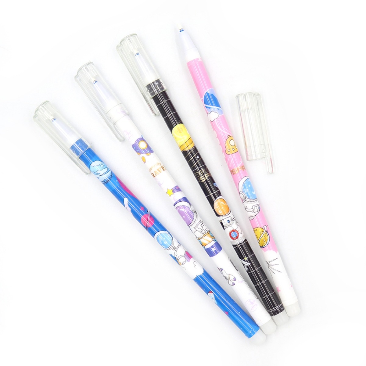 Pen "Write-erase" "JO" /A20/ "Spaceman", 0.5mm, blue, mix (12/144)