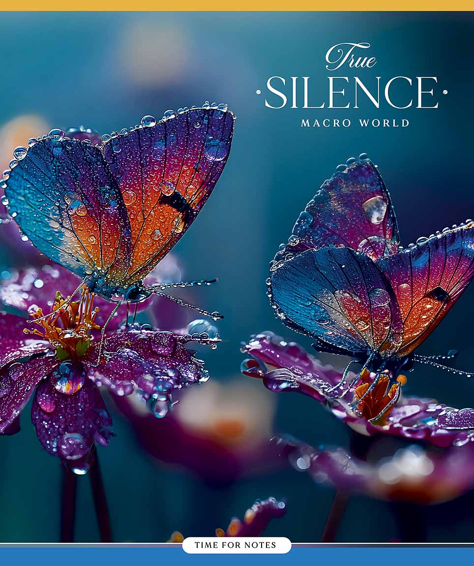 Student's notebook "Star" 96 sheets # /3763K/ "Macro world" VD varnish (girl) (5/60)