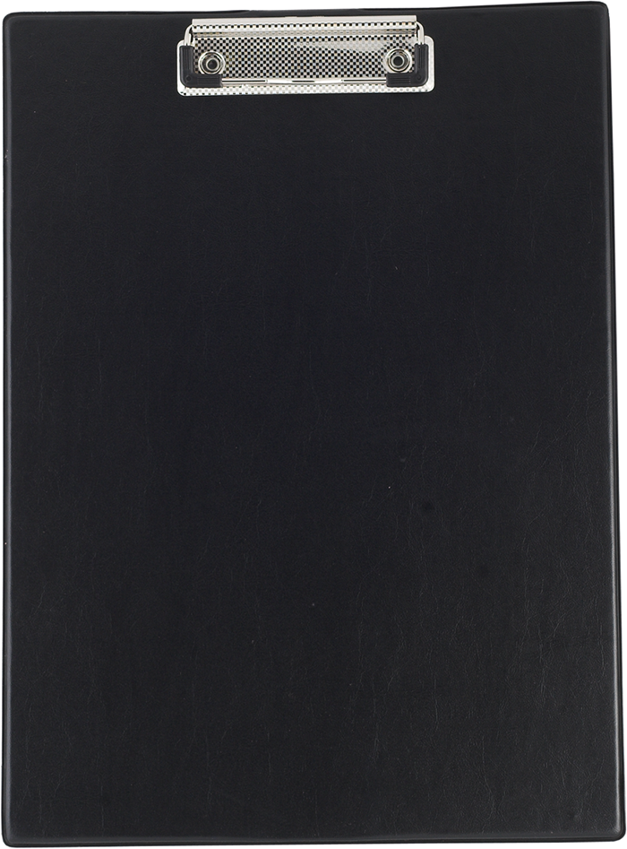 Clipboard A4 "BuroMAX" /ВМ.3411-01/ PVC black (30)