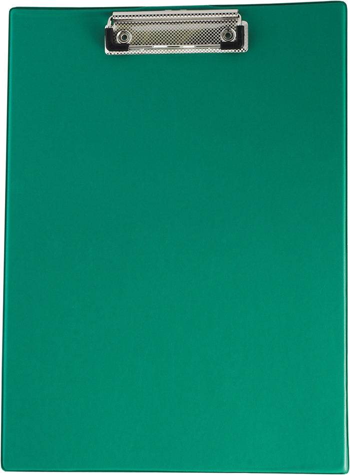 Clipboard A4 "BuroMAX" /ВМ.3411-04/ PVC green