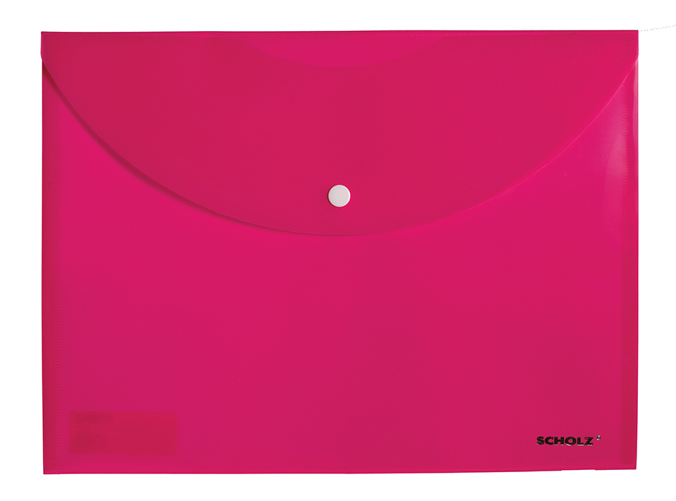 Envelope folder on A4 button "SCHOLZ" /5127/ CHARMING opaque. Malinova (12/480)