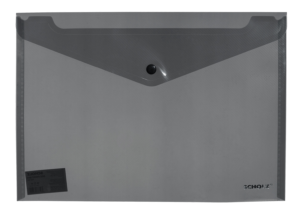 Folder-envelope on A4 button "SCHOLZ" /03500/ pros. Smoky (12/240)