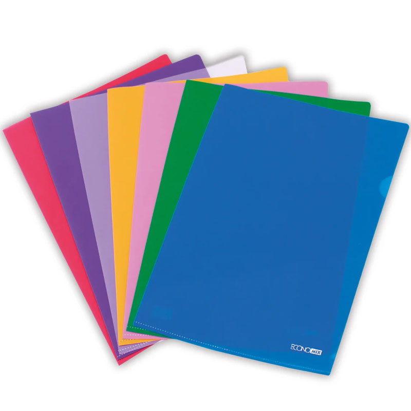 Corner folder A4 "ECONOMIX" /E31153/ dense MIX (10/500)