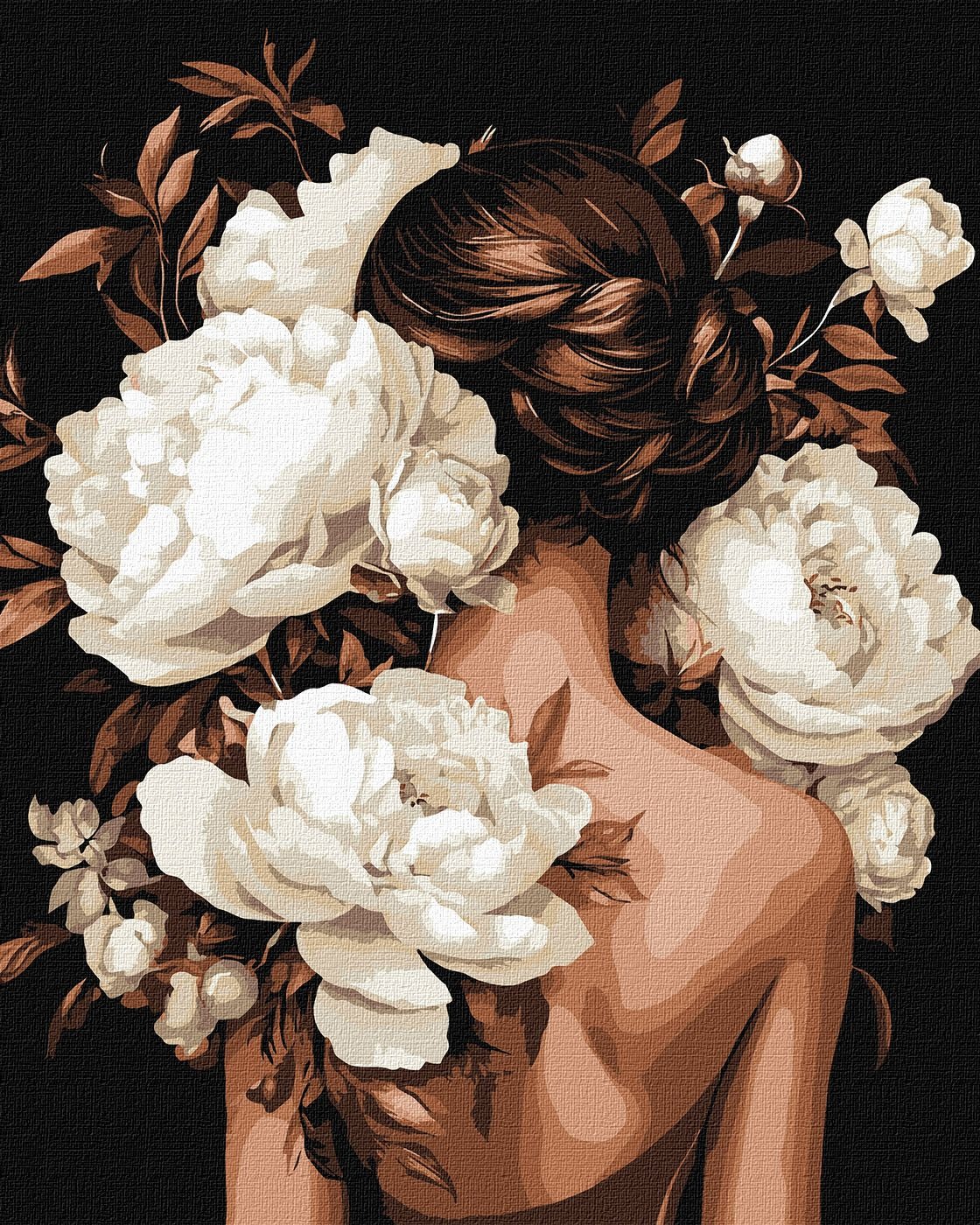 Painting by numbers "Ideyka" /KHO8508/ "Natural grace" 40*50 cm
