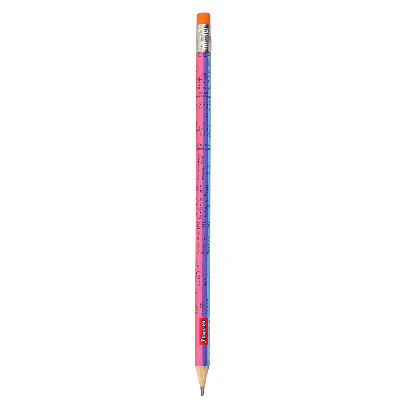 Pencil pr."1B"/280487/ "Physics" HB made of rubber. 36 pieces/tube (sharpened) (36/360/2160)