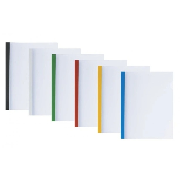 Folder with long side pressure A5 "Economix" /E31261/ 10mm (2-65 sheets) (5/180)