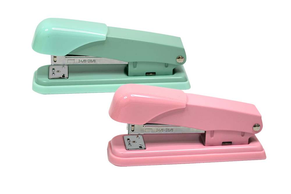 Stapler "WB" /MKL9907/ 24/6, 10-15 sheets, metal (1/12)