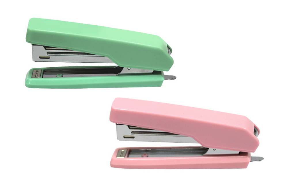 Stapler "WB" /15013(8014)/ No. 10, 10 sheets, plastic, with anti-stapler (1/12/24)