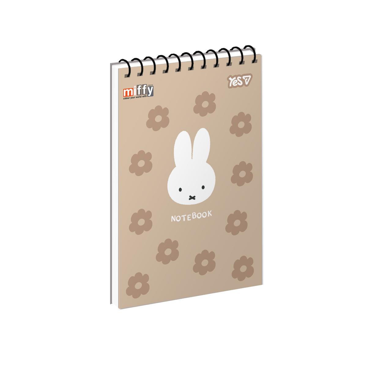 Notebook A6/80 spiral "YES" /152459/ "Miffy, Calm friend" (1/210)