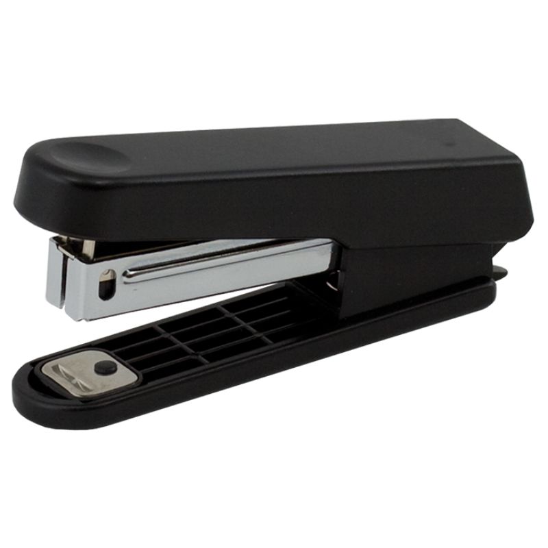 Stapler "BuroMAX" No. 10, 10 sheets. /BM.4101-01/ JOBMAX, 92x38x20mm, black, plastic (1/12/300)
