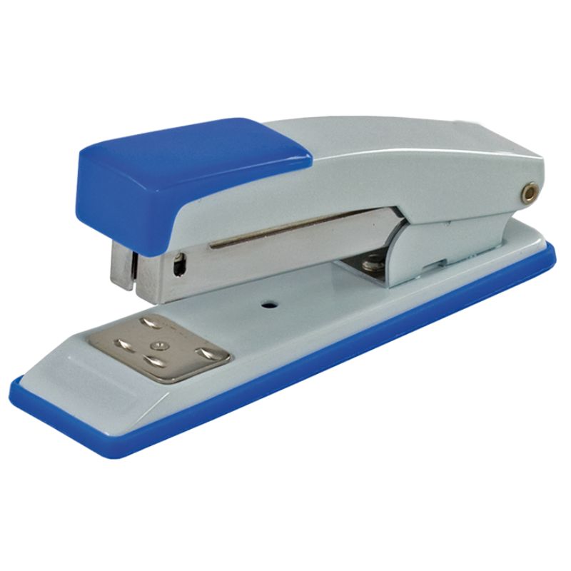 Stapler "BuroMAX" No. 24, 26, 20 sheets. /BM.4258-02/ JOBMAX, 112x44x34 mm, blue, metal (1/12/120)