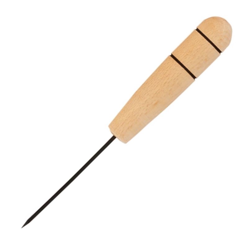 Office awl "BuroMAX" /BM.5550/ wooden handle, needle length 6 cm, 10 pcs/pack. (10)