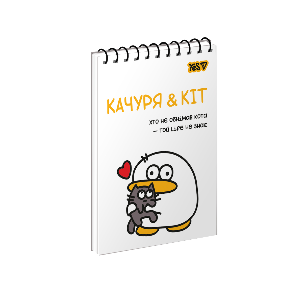 Notebook A6/80 spiral "YES" /152331/ "My mood" (1/210)