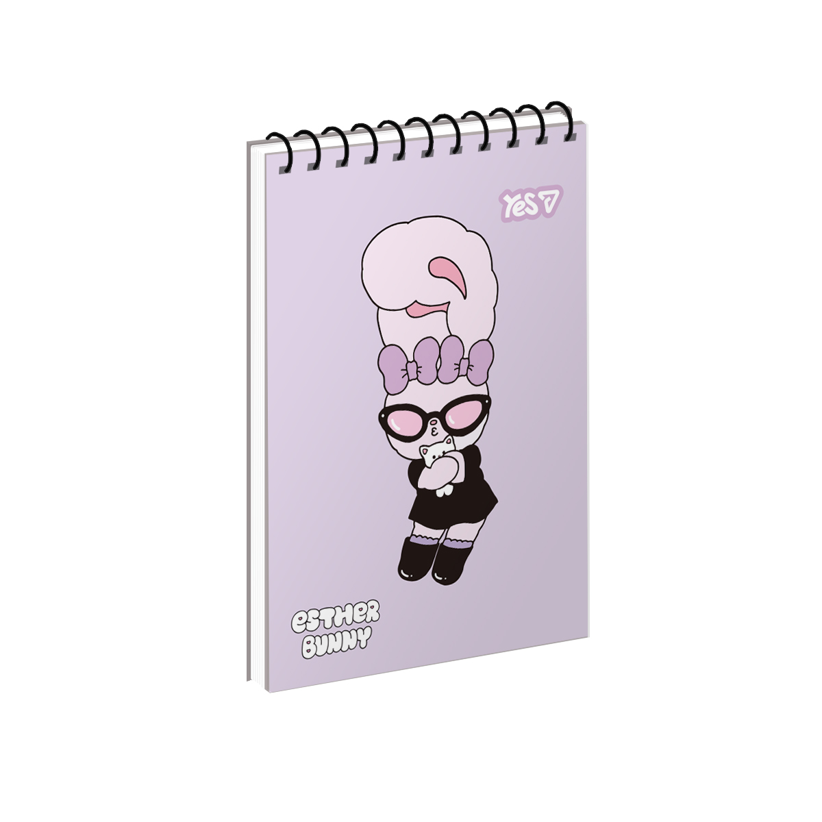 Notebook A7/80 spiral "YES" /152351/ "Esther Bunny" (1/336)