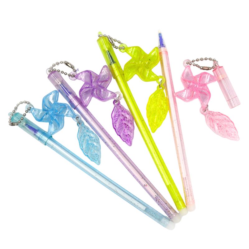 "Write-erase" pen "JO" /DSCN9848/ "Flowers" with pendant (12/144)