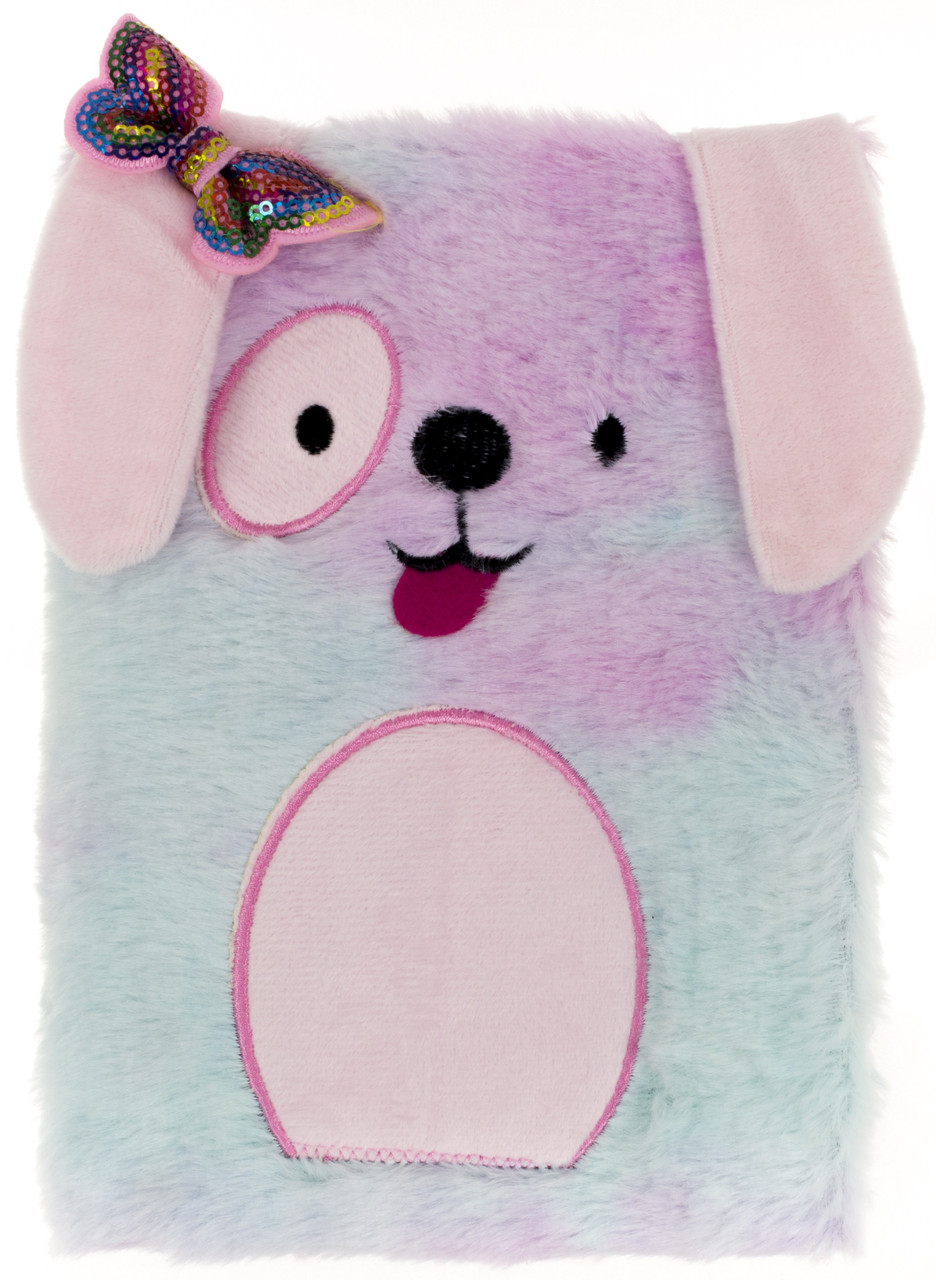 Fluffy notebook A5/80 "JO" /JSB20929-7/ "Puppies" mix # 80g, mix (1/60/120)