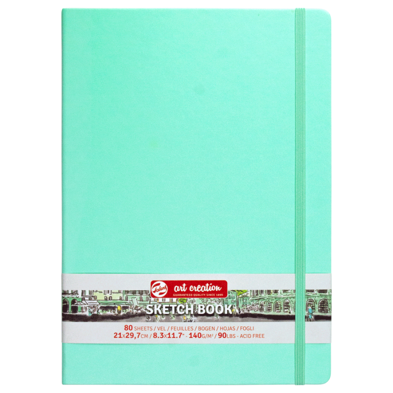 Sketchbook "Royal Talens Art Creation" A4/80 sheets. /954/ 140g/m2., Fresh Mint (1/10)
