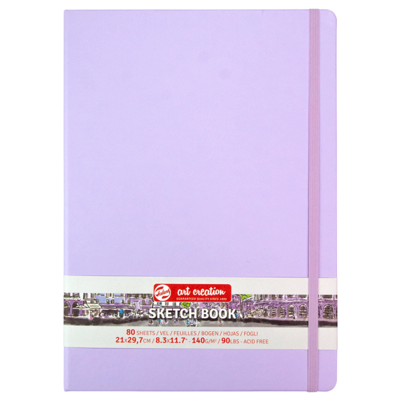 Sketchbook "Royal Talens Art Creation" A4/80 sheets. /005/ 140g/m2., Pastel Violet (1/10)
