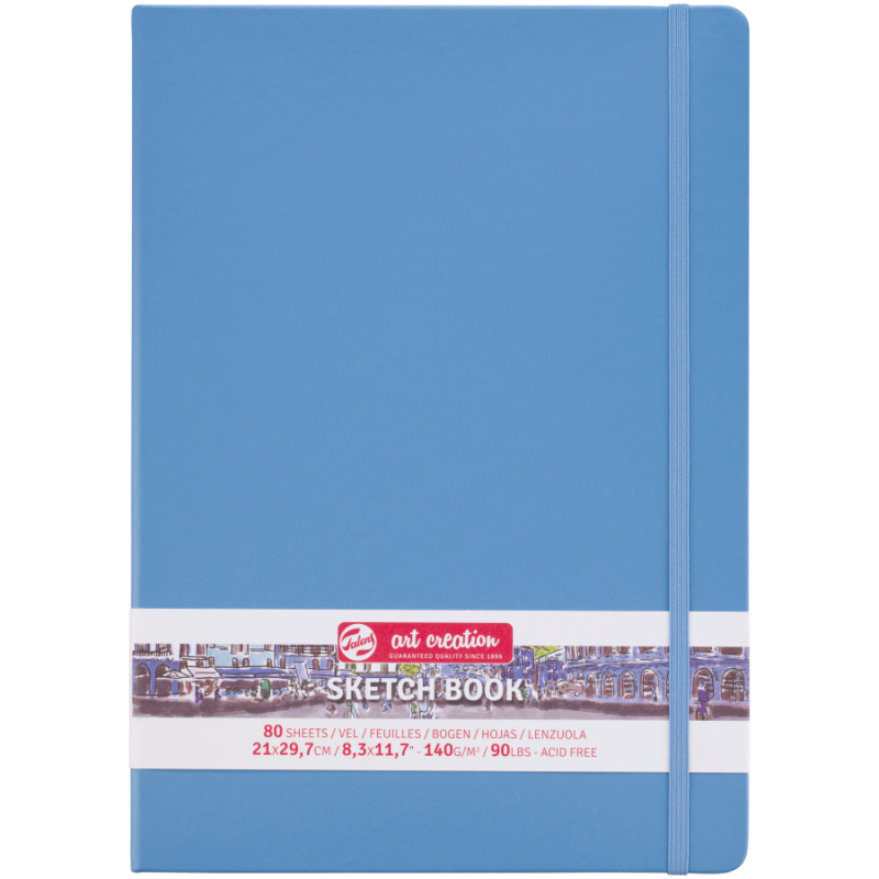 Sketchbook "Royal Talens Art Creation" A4/80 sheets. /783/ 140g/m2., Lake Blue (1/10)