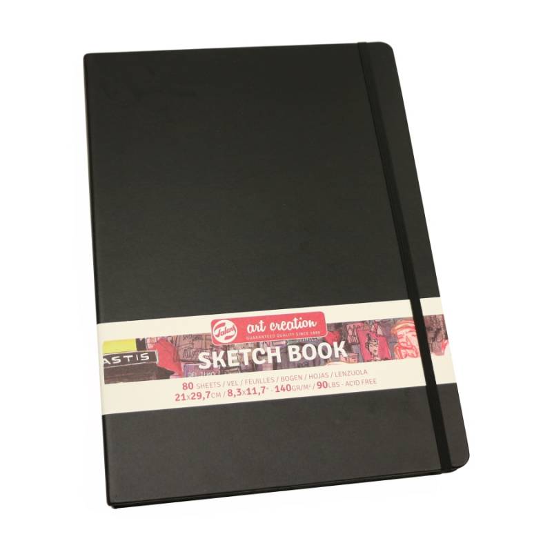 Sketchbook "Royal Talens Art Creation" A4/80 sheets. /510/ 140g/m, black (1/10)